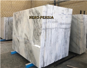 Tornado White Marble Slabs