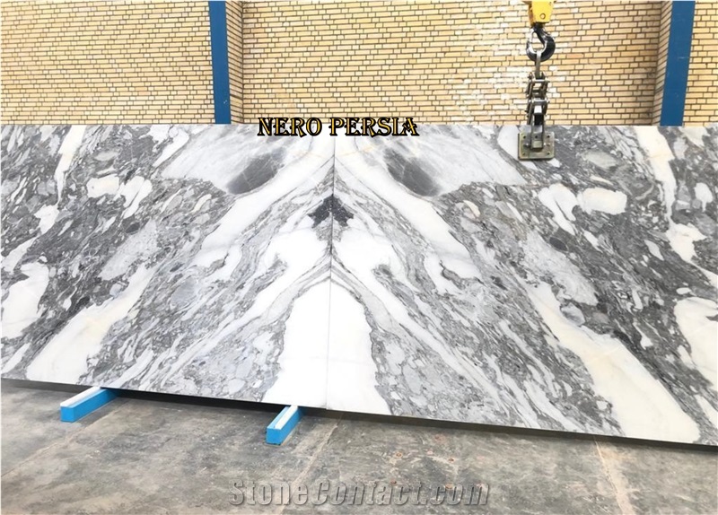 Tornado White Marble Slabs