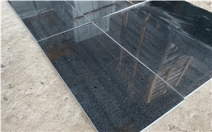 G654-V Sesame Black Granite Tiles Slabs