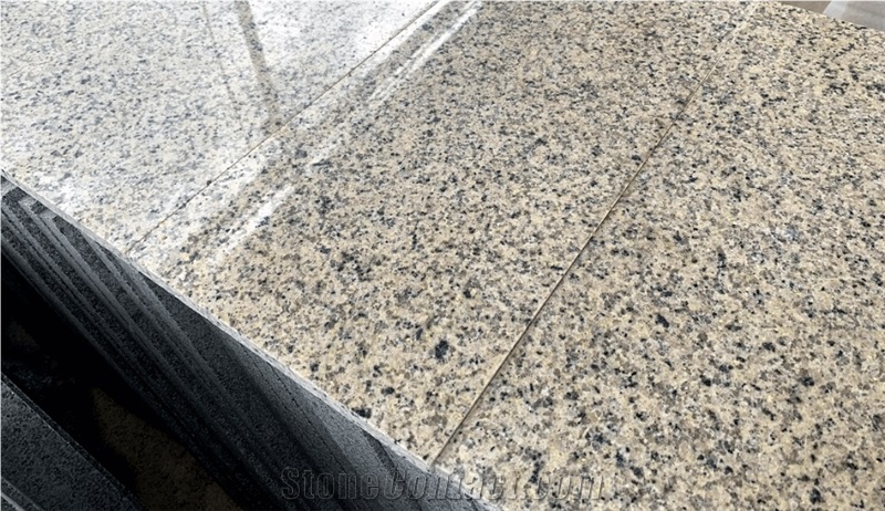 V-G682 Sunset Gold Light Granite Slabs, Tiles