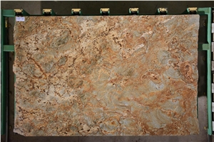 Golden Crystal Granite Slabs