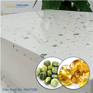 Quartz Slabs - Quartz for Countertops - P104tt22b1