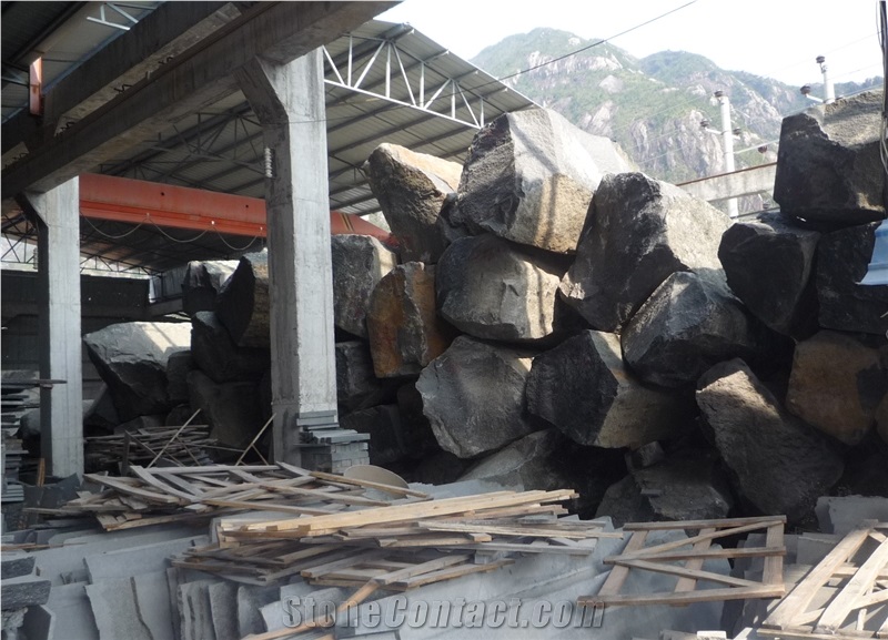 Bomy Stone Factory G684 Black Basalt Blocks