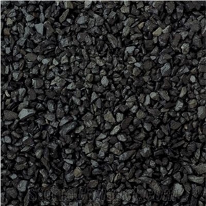 Crushed Stone Black Chip Stone for Landscaping
