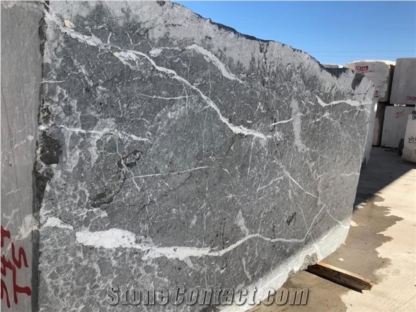 Grey Sahara Marble Blocks, Morocco Grey Marble Blocks