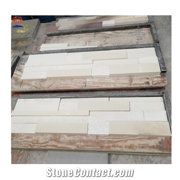 Snow White Natural Quartzite Stone Stacked Culture Stone