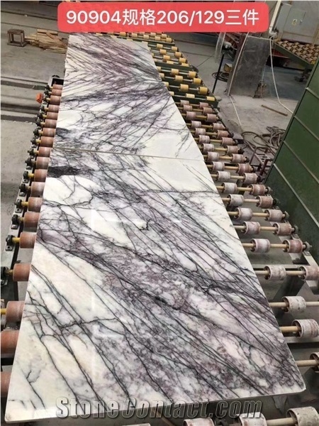 Milas Lilac New York Vino Viola Calacatta Marble