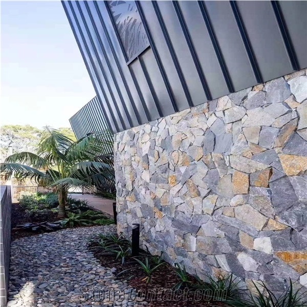 Blue Quartzite Flexible Bonneville Ledge Stone Veneer