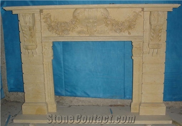 Carved Handmade Fireplace Custom Ideas Marble Fireplace