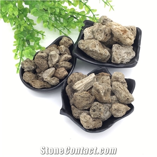 Grey Pumice Rock,Washing Pumice Stone for Plant,Aquarium