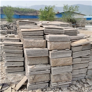Quartzite Split Face Stone Tile Exterior Wall Decorration