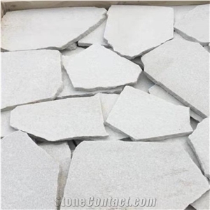 White Quartzite Crazy Paver,Loose Stone,Interior Wall