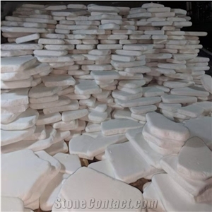 White Quartzite Crazy Paver,Loose Stone,Interior Wall