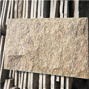 Yellow Quartzite Mushroom Retaining Wall,Stone Covering