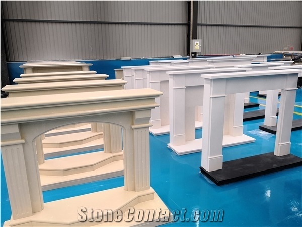 2021 Fireplace Mantel Marble Fireplace Surround
