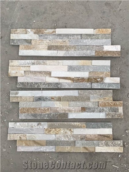 2023 Split Slate Ledge Culture Stacked Stone Veneer