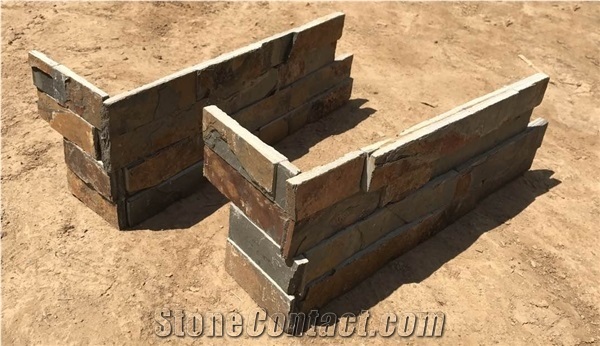 2023 Split Slate Ledge Culture Stacked Stone Veneer