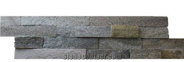 Pink Natural Quartzite Ledge Stone, Cultured Stone Veneer