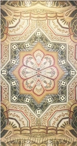 Glass Mosaics Customized Glass Art Work Medallion