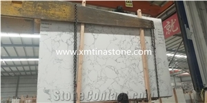 Calacatta White 3d Artificial Stone Slabs