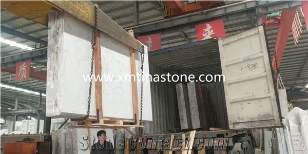 Calacatta White 3d Artificial Stone Slabs