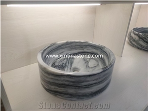 Natural Stone Wash Basin Rectangular Shape Sink