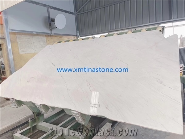 Polaris Classic White Marble Slabs