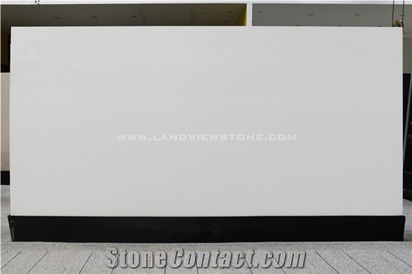 Carrara White Quartz Slabs Artificial Stone for Work Top