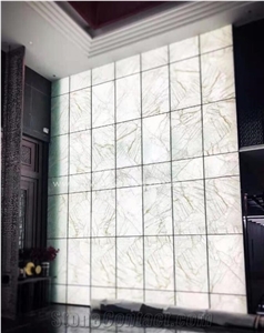 White Quarzite Crystal Age Broken Ice Stone Slabs