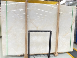 White Quarzite Crystal Age Broken Ice Stone Slabs