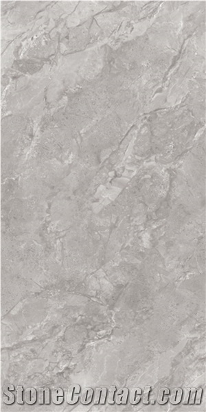 Foshan Ash Grey Painting Veins Marble Look Ceramic Tiles