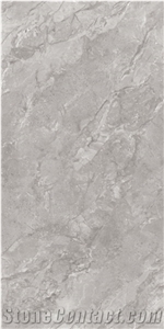 Foshan Ash Grey Painting Veins Marble Look Ceramic Tiles