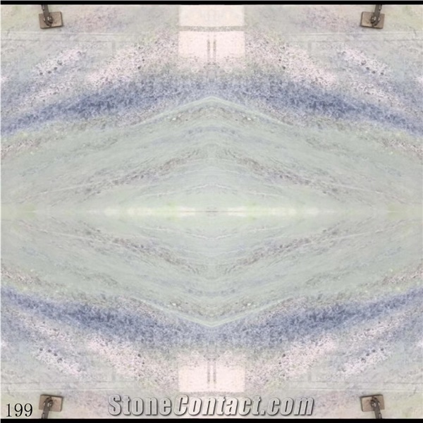 Blue Sea Jade Marble Luxury Slab Exhibit Walling Household