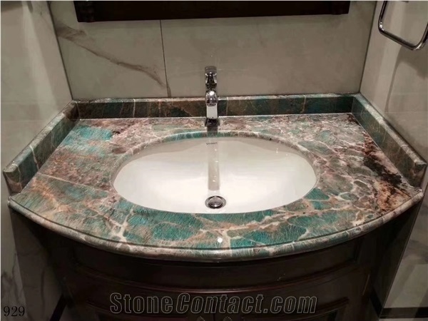 Brazil Amazon Green Marble Slab Wall Tile Bookmatched