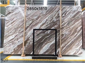 India Fantasy Brown Marble Slabs
