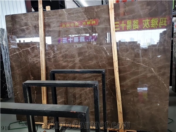 Italy Brown Marble Slab Wall Flooring Kitchen Tiles Pattern