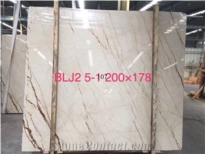 Turkey Sofita Gold Marble Root Lines Grain Interior Walling