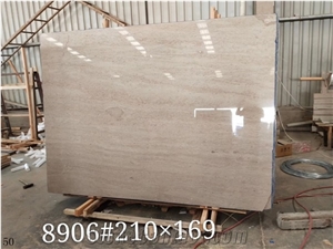 White Crabapple Marble Begonia Quality Flawless Beige Slab Tile