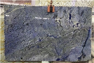 Azul Bahia Brazil Blue Granite Stone Large Slabs
