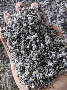 Round Gravel Stones Mini Size Gray Color