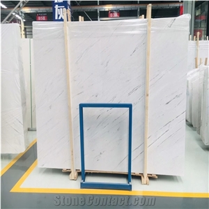 Polished Stones Greece Yugoslavia White Marble Slab and Tile