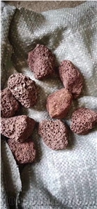 Red Lavastone Pebbles