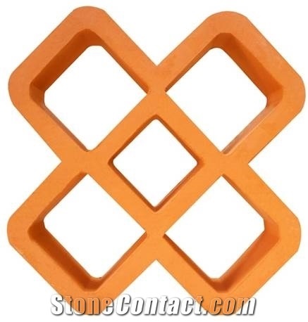 Terracotta Clay Breeze Brick, Terracotta Bricks
