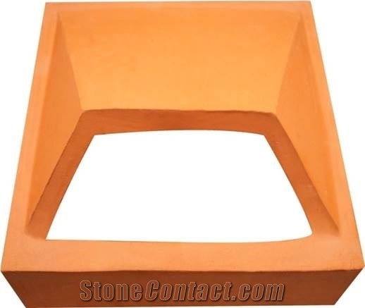 Terracotta Clay Breeze Brick, Terracotta Bricks