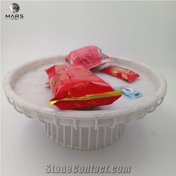 New Design Decorative Tray Marble Pattern Fruit Tray