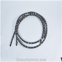 Long Life Diamond Wire Saw for Marble and Granite Profiling