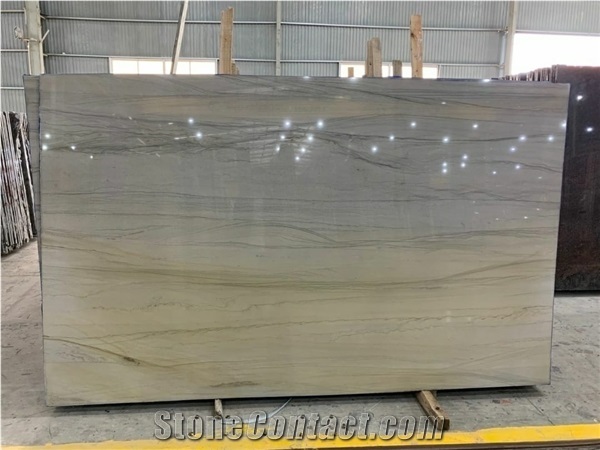 Exotic Grey Gold Quartzite Slabs