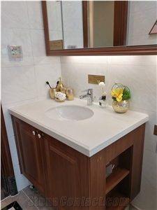 Snow White Artificial Marble Good Quality Of Factory Price