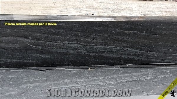 Grey Slate from Bierzo (Spain) Sawn Surface