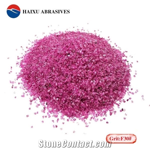 Pink Aluminum Oxide Grain F100 F120 PFA Abrasive